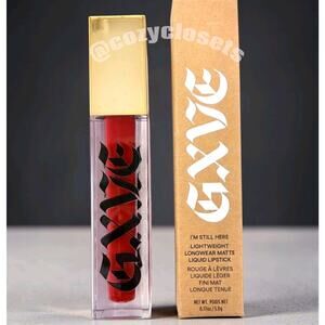 Rare GXVE by Gwen Stefani ORIGINAL RECIPE Liquid Lipstick Red Matte Discontinued
